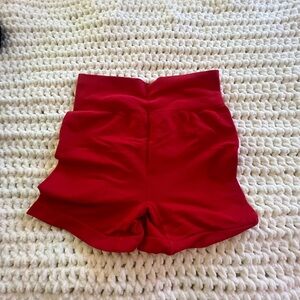 Women's Red Shorts